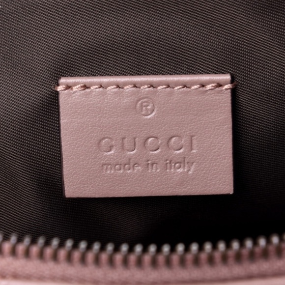 NEW 💯% Auth Gucci Beige GG Marmont Matelasse Leather Cosmetic Pouch Bag - Picture 6 of 8